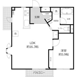 ラセーヌ２３上池袋の物件間取画像